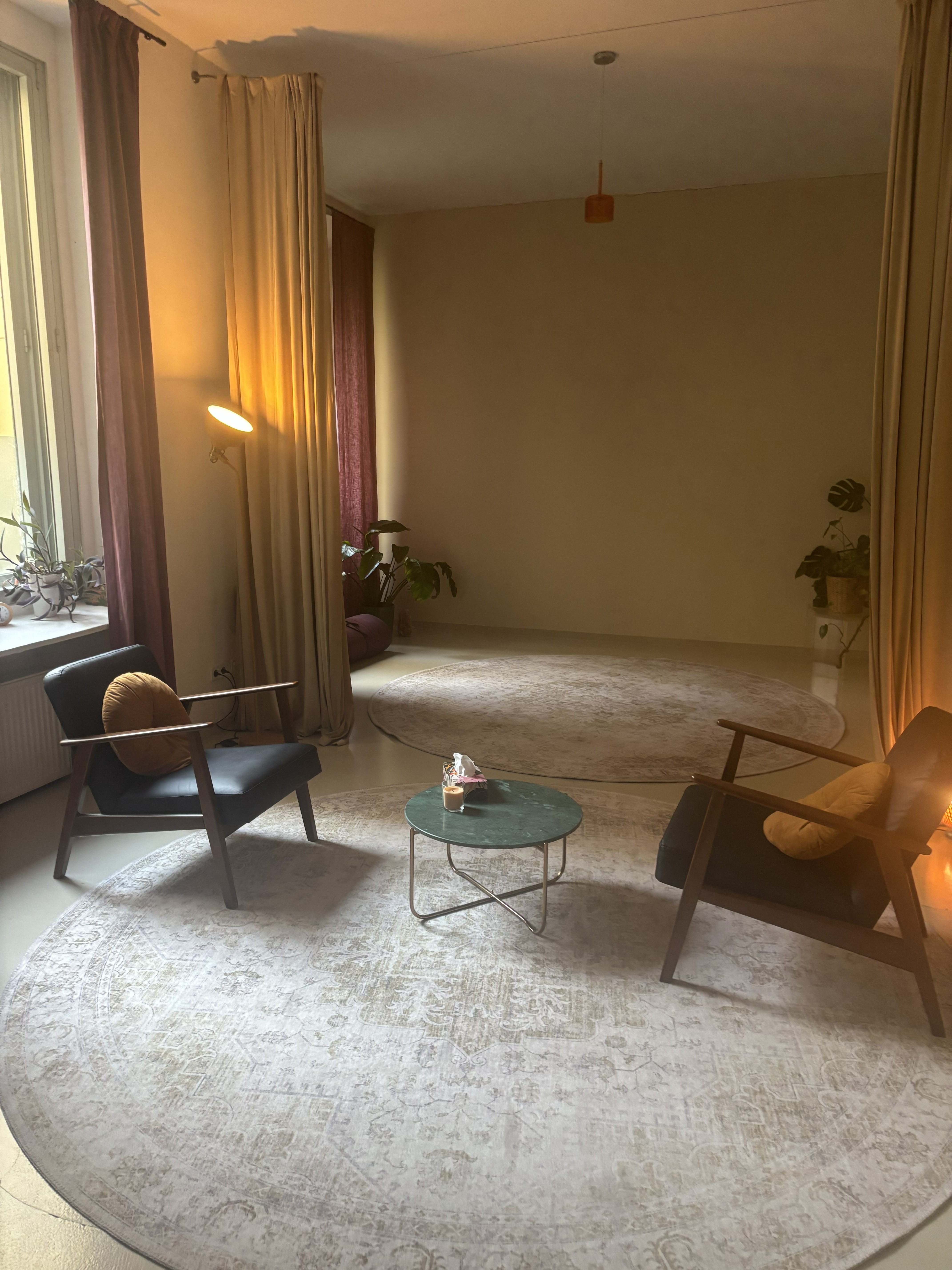 The music therapy room at Osmos Studio in Berlin
